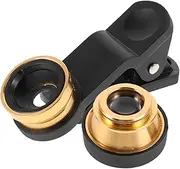 KOMBIUDA Phone Camera Lens Kit Wide Angle Macro Fisheye Lenses for Cell Phones Easy Attachment Broad Compatibility Clear and Sharp Images for Photography Enthusiasts