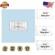 Acrylic Flying Geese Ruler Set - 1.5" to 4" for Effortless Quilting Projects