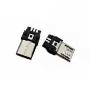 20 Pcs Micro USB Type B Male 5Pin SMT Socket Jack Connectors Port PCB Board