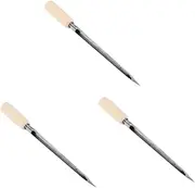 Toddmomy 3pcs Cereal Sampler for Farm Use Stainless Steel Soil Sampler Compact Grain Powder Sampling Tool