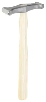 Picard 375g Grooving Double Faced Polishing Hammer, Tinsmith Silver Goldsmith