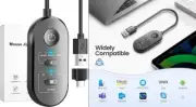 Mouse Jiggler USB 3 en 1 con temporizador, selección de modo independiente.neuvo