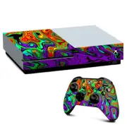 Xbox One S Console Skins Decal Wrap ONLY Mixed Colors