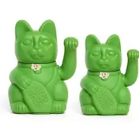 在飛比找樂天市場購物網優惠-西班牙 Lucky Cats幸運自動招手招財貓 調色盤系-浩