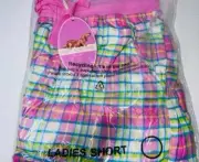 NWT LADIES PETER ALEXANDER BAMBOO FLANNELETTE SHORTS SIZE 3+ / AU 24 - 26
