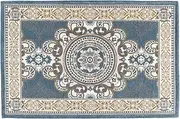 CHICHIC 36 x 24 Inch GrayBlue Indoor Door Mat for Home Entrance, Front Door Mat Inside Outside Entryway Rugs Welcome Mat Anti-Slip Rubber Back Low Profile