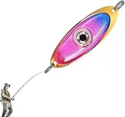Fishing Bait Light | Fishing Light Attractants - Eye Shaped Waterproof Attractive Lamp Flasher for Boat Dock Ice Saltwater Sea River Marine Angler