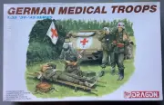 Dragon 6074 German Medical Troops 1:35 Scale Model Kit 1/35 '39-'45 Series
