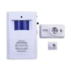 Wireless Alarm Doorbell Motion Sensor Home Security System Easy Installation