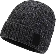 [AOYONGOIT] Fedora Autumn and Winter Knitted Velvet Thickened Hat Cycling Cold Protection Ear Protection Hat Wool Hat/464(G)