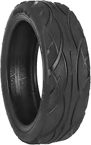 60/70-6.5 Electric Scooter Vacuum Tyre Durable Non-Slip Rubber Tubeless Tyre Replacement for Ninebot MaxG30 G30D G30LP Electric Scooter (1 Piece)