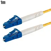 1M LC/UPC-LC/UPC Simplex Single Mode 9/125 Fiber Optic Optical Patch Cable OFNR