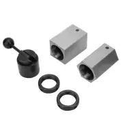 5C Collet Block Set Hex Rings & Collet Closer Holder For Milling Machines Lathes