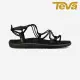 【TEVA】Voya Infinity 女 羅馬織帶繞繩涼鞋 黑色(TV1019622BLK)