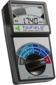 Electric Field Radio Frequency Magnetic Strength Meter EMF 3 Type in 1 Device