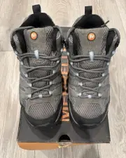 Merrell Moab 2 Hiking Mid Shoes Womens Size 5 Granite Waterproof Boots