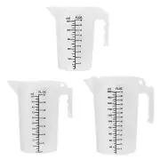 500-2000ml Dry Container Laboratory Measuring Cup Heat-resistant Leak-proof