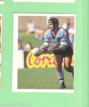 1993 SELECT RUGBY LEAGUE STICKER #75 DAN STAINS, CRONULLA SHARKS
