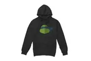 Teenage Mutant Ninja Turtles Mens Leonardo Face Hoodie (Black) - UTTV8917