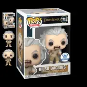 Funko Pop! LOTR Bilbo Baggins #1748 CHASE + COMMON SET WITH PROTECTORS PREORDER