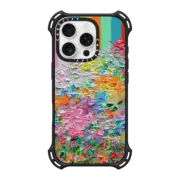 iPhone 16 Pro Bounce Case MagSafe Compatible Floral Frequency