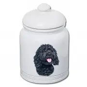 Cockapoo Ceramic Treat Jar