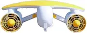Scooter Sous-Marin Underwater Scooter Electric Swimming Surfboard Sea Scooter Jet Surfboard Underwater Equipment Boosters De Natation De Plongée(Yellow)
