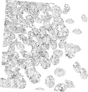 Cabilock 500pcs Acrylic Pointed Gems Shiny Decorative Table Scatter for Weddings Birthdays and Festivals for Crafts and Home Decor