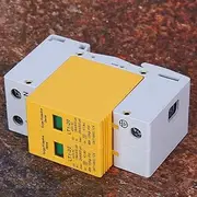 Device, High-Definition Glass Module 2P LT1-20 20ka, Simple Maintenance, Rail Installation, Electrical, 3-Phase 4-Wire, Level 2, Magnetic Blowing, Thunder Response Time 0.2s