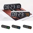 Temperature Date Digital LED Clocks Backlight Display Table Clock for Bedroom