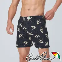 在飛比找momo購物網優惠-【Arnold Palmer 雨傘】大傘運動針織平口褲-黑(