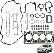 MLS Head Gasket Set Fit for Ford Escape, for Fusion 1.5L DOHC 16V 2014 2015 2016 2017 Replace DS7Z-6051-D DS7Z-9439-A DS7Z-9L438-A DS7Z-6584-A DS7Z-6079-B BE8Z-8507-A