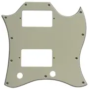 Custom For US Gibson SG Standard Style Guitar Pickguard,3 Ply Parchment