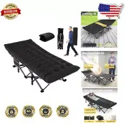 Ultimate Travel Camp Cot - Comes with Mattress and Storage Bag, Foldable Comfort