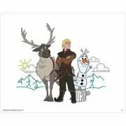 Frozen II - Olaf, Sven & Kristoff POSTER 40x50cm NEW art print
