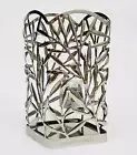 1 Bath & Body Works Silver CHROME VINE Gentle Foaming Hand Soap Sleeve Holder