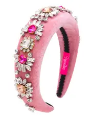 OPULENT VELVET PADDED WIDE HEADBAND