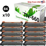 10PK TN660 TN-660 toner cartridge for DCP-L2520DW HL-L2320D Printer