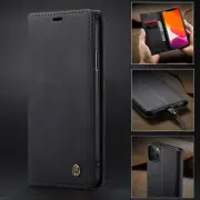 CaseMe Magnetic Leather Case iPhone 16 15 14 13 12 11 Xs XR Pro Max Mini 8 6+
