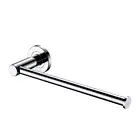 New Fienza Hand Towel Rail / Double Toilet Roll Holder Chrome Kaya 82805