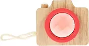 MOLUCKFU Wooden Boys and Girls Kaleidoscope Camera Toy Recognition Fun Educational Plaything