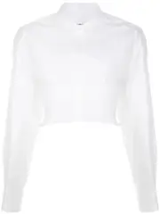[Alexander Wang] 小巧棉質分層縮褶吊帶背心