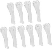 Yardwe Climbing Plant Clips Garden Twist Ties Wire Plant Ties for Leaf Support