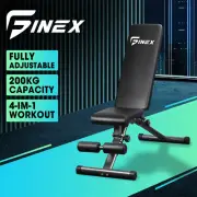 Finex Dumbbell Weight Bench FID Sit Up Bench Flat Incline Home Exercise Gym