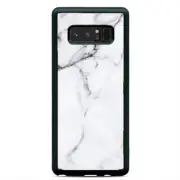 White Polished Marble Case Cover Samsung Galaxy S23 S22 Plus Ultra S21+ S20