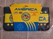 Club America Mexico Soccer Sleeve CD DVD Blu Ray Disc Wallet 48 Disc Holder