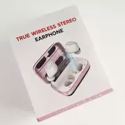 True Wireless Stereo Earphone New in Pink Box