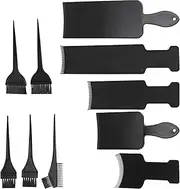 Beaupretty 10pcs Hair Coloring Kit Highlighting Boards Tint Brushes for Professional Salon Home Use Designed to Protect during Application