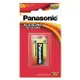 【國際牌Panasonic】ALKALINE鹼性電池9V電池 1入 吊卡裝(大電流電池/公司貨)