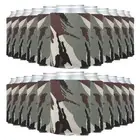 50Pcs 10oz Blank Beer Can Cooler Sleeves Collapsible Bottles Army Camouflage